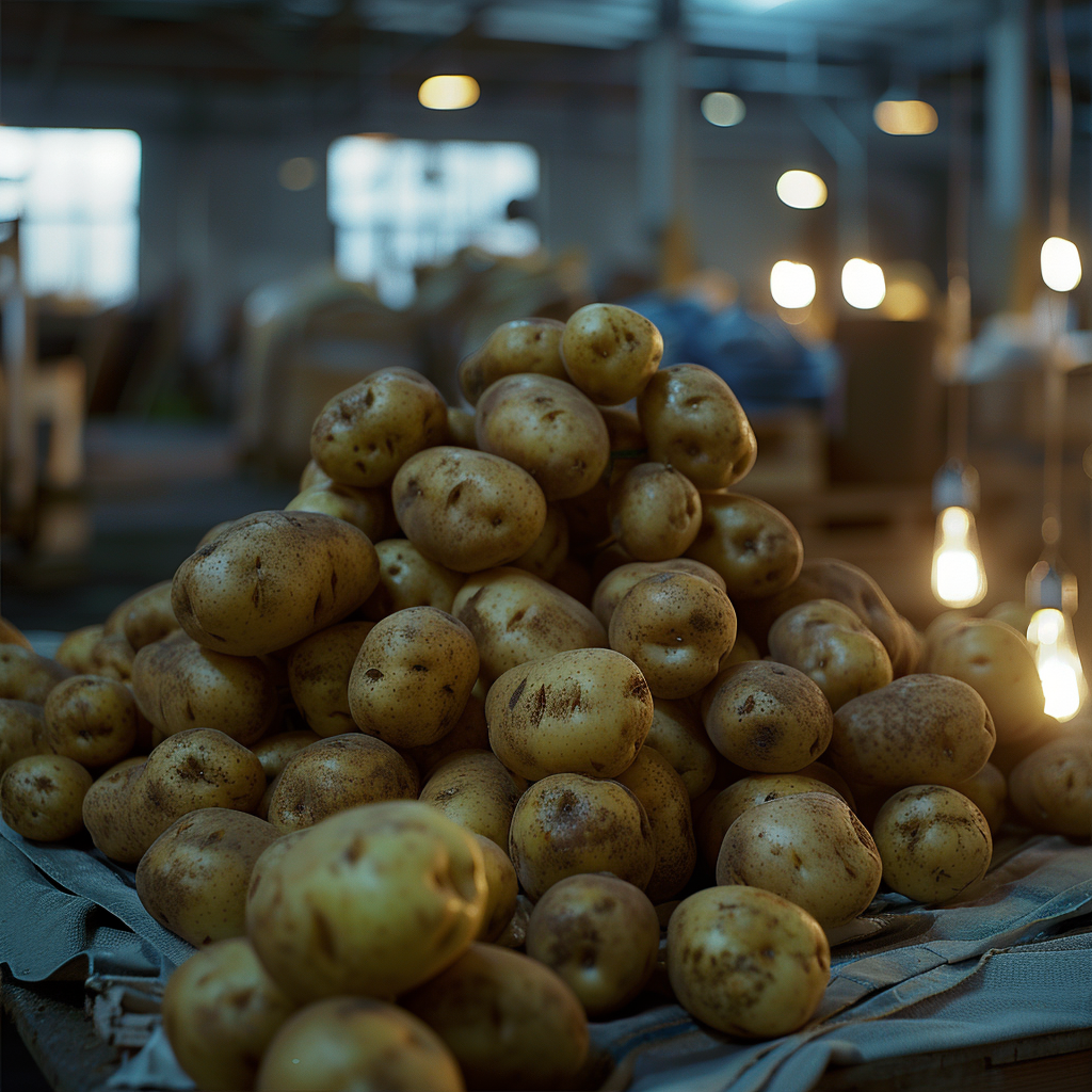 automated potato processing cover image